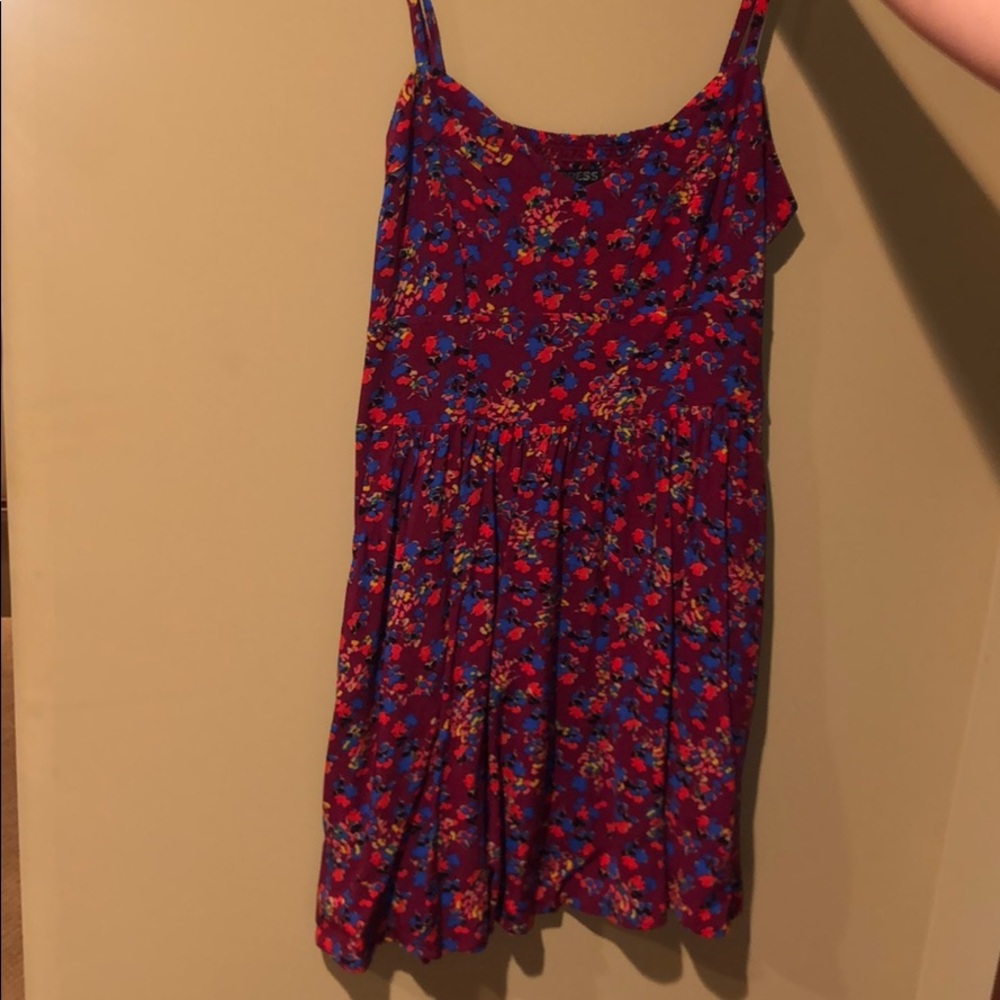 Floral Purple Dress